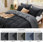 Bedsure King Comforter Set, 3 Pieces GentleSoft™ Bed Set, 1 Lightweight - Image 7