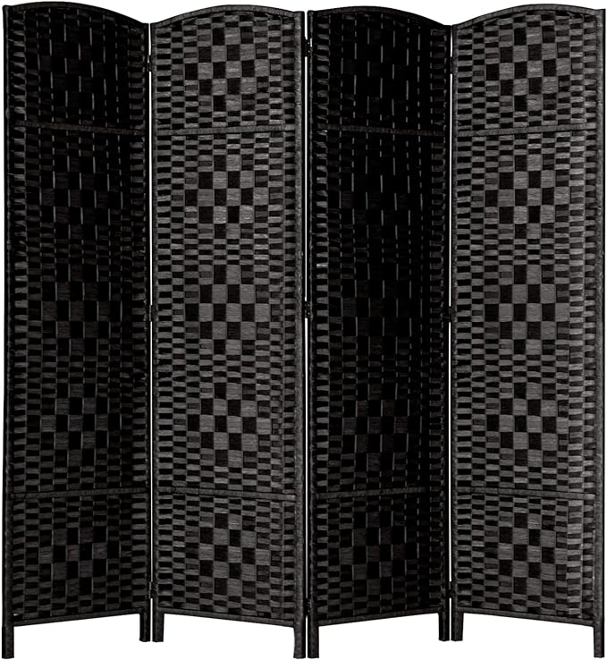 RHF Room Divider Panel, Partition Room Dividers, 4Panel Privacy Screen by RoseHomeFashion