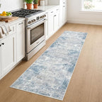 Abstract Runner Rug 2x7 Ft Washable Runners - Image 2