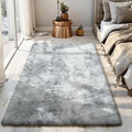 Mottled Light Grey 3x5 Area Rugs by Yongyangjuxi