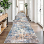Abstract Runner Rug 3x18 Ft Extra Long Washable Runners by iOhouze