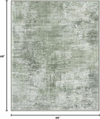 Abstract Area Rug 4x5 Ft Washable Rugs - Image 2