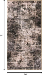 Abstract Runner Rug 3x6 Ft Washable Runners - Image 2