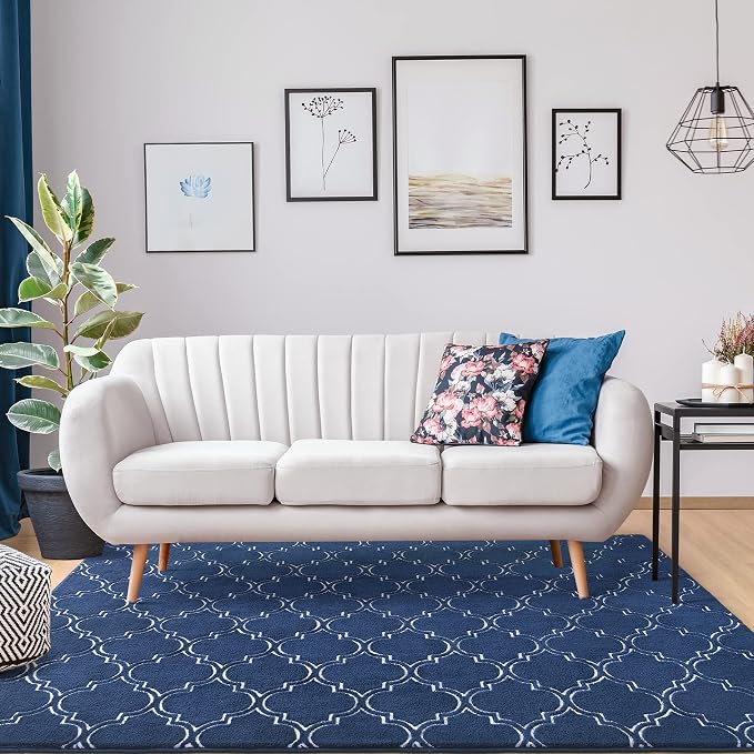 Chicrug 3x5 Shag Geometric Modern Area Rug - Image 8