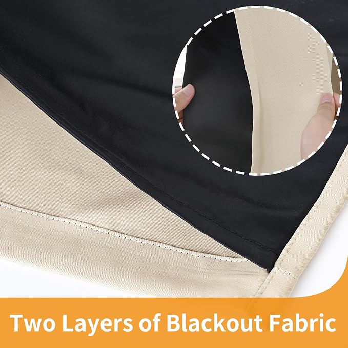 YoungsTex 100% Blackout Curtains - Image 8