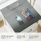 DUMOS Farmhouse Nightstand - Image 5