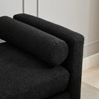 KEIKI Oversize Boucle Bench Ottoman - Image 6