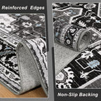 Macgace Washable Vintage Area Rug - Image 5