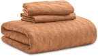Bedsure Quilts Queen Size, Lightweight Comforter Set, Hazel Brown Bedspread | - Image 7