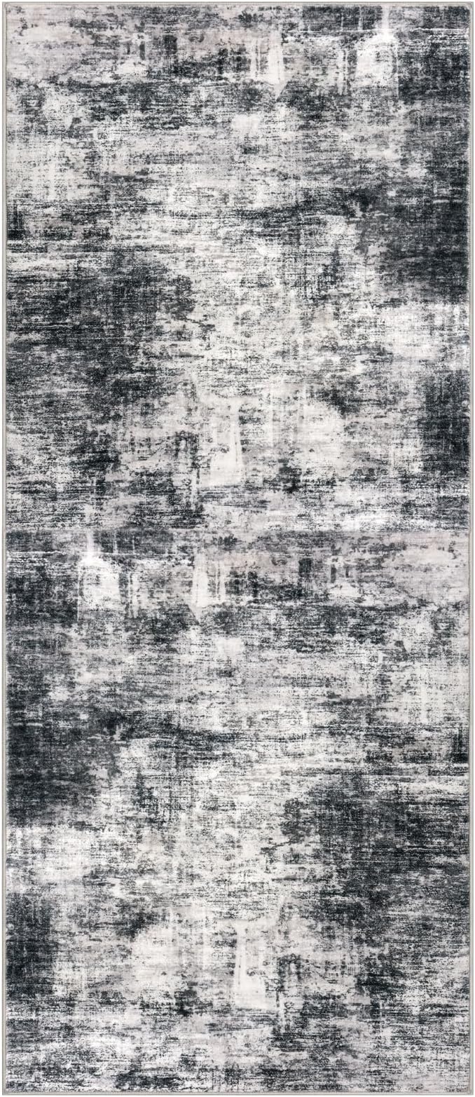 Abstract Runner Rug 3x7 Ft Washable Runners - Image 9