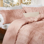 Bedsure Tufted Boho Comforter Set Queen Size - Image 6