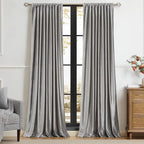 PRIMROSE Silver Grey Curtains 108 inch - Image 3