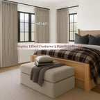 PleatedDrapes Unique Burlywood Birch Curtains 78 Inches Long - Image 8
