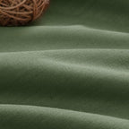 Olive Green 100% Blackout Curtains 90 Inch Length 2 Panels Set - Image 3
