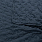 ROARINGWILD Navy Blue King Size Quilt Bedding Set - Image 6
