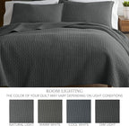 Levtex Home Cross Stitch Reversible Full/Queen Quilt Set - Image 4