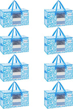 VENO Moving Bags, Wide Open Top, Spring Breeze, 8 Pack | Moving boxes by Veno