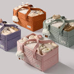 Baby Diaper Caddy Organizer, Baby Basket Shower Gift, Portable Changing Table - Image 8