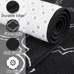 Chicrug 2x6 Shag Geometric Modern Runner Rug - Image 2
