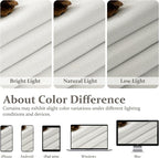 Pinch Pleated Blackout 80 Inch Room Divider Curtains 2 Panel Set, Off Beige - Image 10