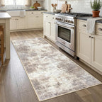 Abstract Runner Rug 3x7 Ft Washable Runners - Image 2