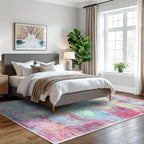 Abstract Area Rugs 5x7 Ft Washable Rugs - Image 8