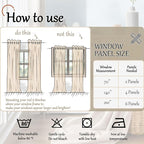 Short Blue Blackout Curtains 40 Inch Long Each 38 Wide 2 Panels | Thermal - Image 9