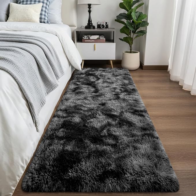 Deerhoo Long Fluffy Runner Rugs 2x6 - Image 3