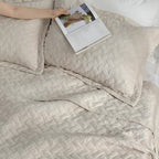 Bedsure King Size Quilt, Lightweight Comforter Set, Light Beige Bedspread | - Image 8