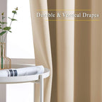 NICETOWN Bedroom Curtains Room Darkening Drapes - Image 3