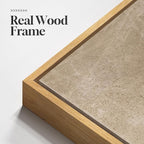 Large Framed Neutral Abstract Long Narrow Wall Art - Image 3