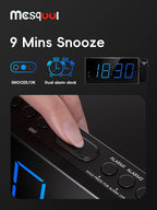 Mesqool Digital Projection Alarm Clock - Image 7
