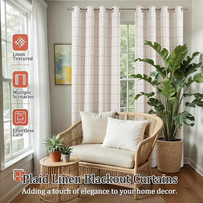 Linen Blackout Curtains - Image 2