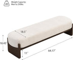 Christopher Knight Home Arden Minimalist Style Rectangular Loop Yarn Fabric - Image 2