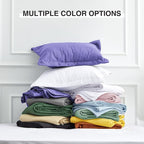 Love's cabin Quilts for Full Bed Deep Purple Bedspreads Bedding Set - Image 8