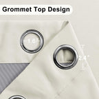 XWZO 100% Blackout Window Curtains - Image 6