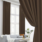 Blackout Curtains/Drapes 120 Inches Long, 2 Panels, 52x120 | Light Blocking - Image 2