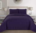 Fancy Collection Embossed Coverlet Bedspread Over Size Set Solid # Austin by Fancy+Linen