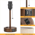 Small Bedside Table Lamp for Bedroom, Desk Lamp - Image 6