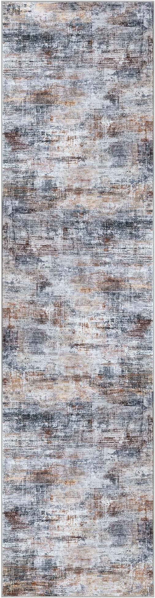 Abstract Runner Rug 3x10 Ft Washable Runners - Image 10