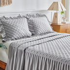 Ruffle Skirt Bedspread Set - Image 7