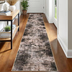 Abstract Runner Rug 2x12 Ft Washable Runners by iOhouze