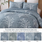 DJY Quilt Set King Size, Branch Floral Bedding Set - Image 6