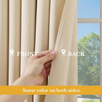 RYB HOME Blackout Thermal Insulated Curtain - Image 5
