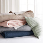 Levtex Home Cross Stitch Blush Bedspread Set - Image 8