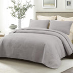 Whale Flotilla Ultra Soft Queen Quilt Bedding Set, Lightweight - Image 8