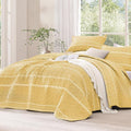 Yellow Quilts Queen Size by Andency