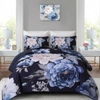 WONGS BEDDING Quilt Queen Size, Soft Microfiber Lightweight Farmhouse Bed Cover by WONGSBEDDING