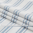 ZJDECOR Blue Striped Full Blackout Curtains 95 Inches Long - Image 5