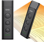 Gritin Book Light Rechargeable, Clip on LED Reading Light by Gritin
